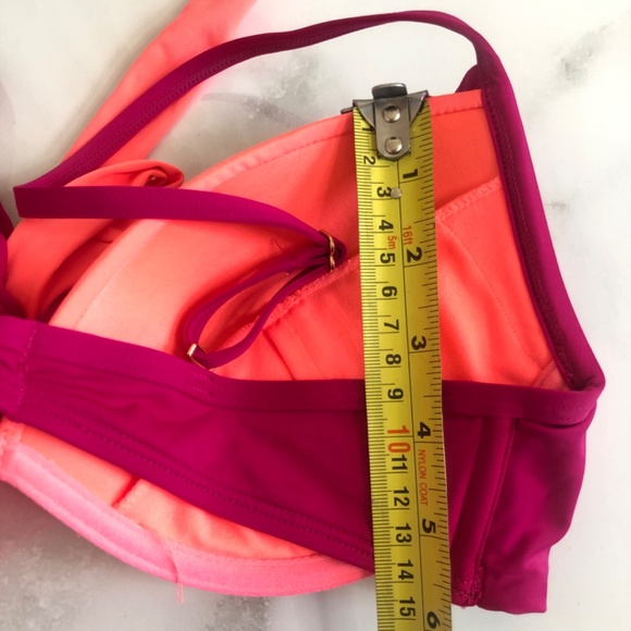 la vie en rose bikini Set EUC Top S Bottom M Stand out Color scheme design - Picture 10 of 16